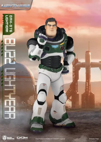 Vista 4 de Lightyear (2022): Buzz Lightyear Alpha Suit DAH-076 Figura dinámica de 8 cciones