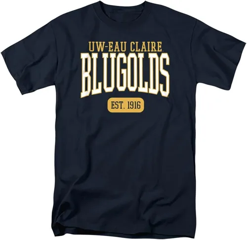Vista 150 de LOGOVISION Colección de camisetas de algodón de manga corta unisex para hombres y mujeres Universidad de Adelphi