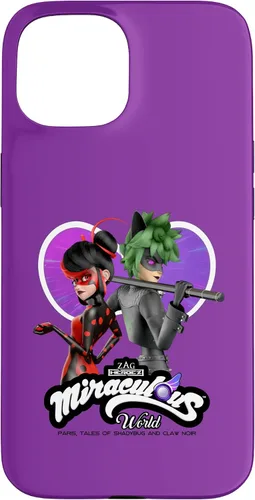 Vista 6 de Miraculous Ladybug Cat Noir Tales of Shadybug and Claw Noir - Carcasa para iPhone 17