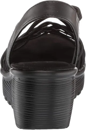 Vista 3 de Skechers Parallel Crossed Wires - Sandalias con talón descubierto y plataforma para mujer