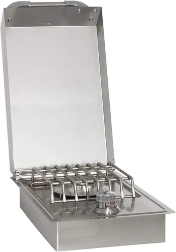 Vista 8 de Bull Outdoor Products 60008 - Quemador lateral de acero inoxidable, propano líquido, gris