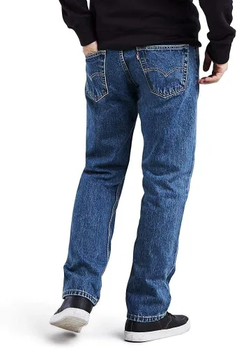 Vista 3 de Levi's Men's 505 Regular Fit Jeans (Also Available in Big & Tall)