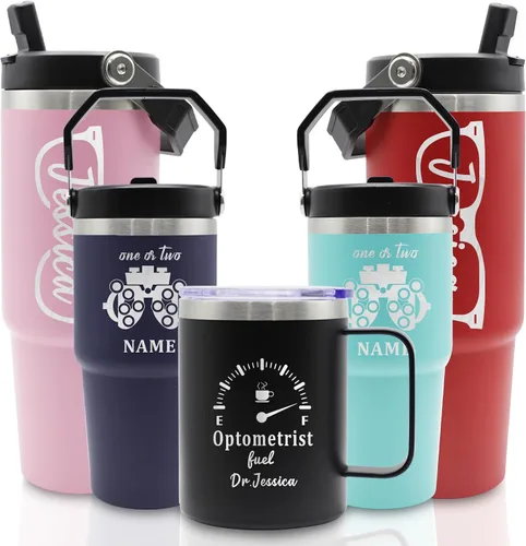 Vista 13 de Regalos para dentistas para mujeres, regalos de asistente dental, vaso de dentista grabado personalizado, regalos para médicos para mujeres, vaso
