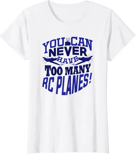 Vista 15 de RC Plane You Can Never Have Too Many RC Aviones Hobby Lover - Camiseta, gris, S