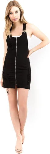 Vista 4 de TwiinSisters - Vestido de mujer con cremallera frontal y elástico cómodo
