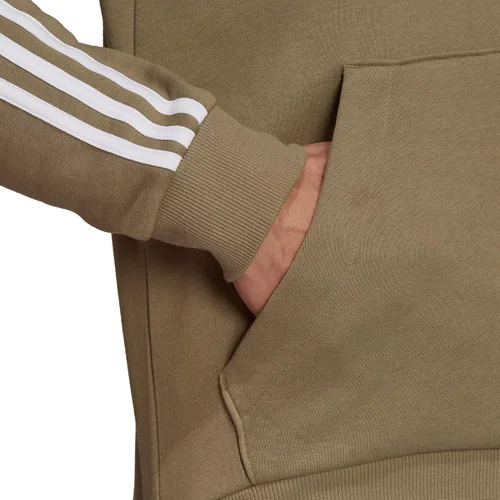 Vista 6 de adidas Sudadera con capucha Standard Essentials Fleece de 3 rayas para hombre