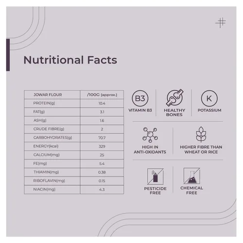 Vista 3 de THE MILLET COMPANY Sorghum - Granos integrales naturales Jowar sin gluten, sin OMG, mijos altos en fibra, alternativas alimentarias saludables