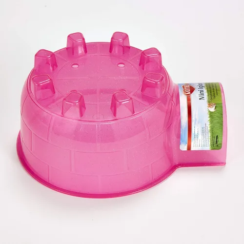 Vista 4 de Kaytee Igloo Habitat Escondite para hámsters, jerbos, ratas y otros animales pequeños, mini