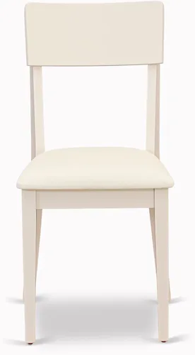 Vista 10 de East West Furniture ANAD3-LWH-LC - Juego de mesa y sillas de cocina de 3 piezas contiene una mesa de comedor redonda con pedestal y 2 sillas