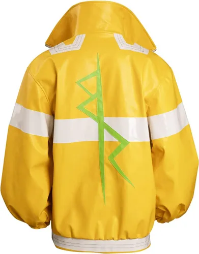 Vista 3 de Chaqueta de David Martínez para cosplay, traje de anime, disfraz de ciberpsicosis para adultos
