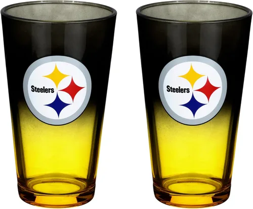 Vista 29 de The Memory Company Juego de 2 vasos con licencia de la NFL, diseño ombre, Philadelphia Eagles