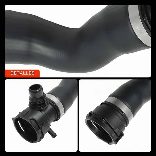 Vista 8 de A-Premium Manguera de tubo de agua refrigerante del radiador superior Compatible con BMW E82, E88, E89, E90, E91, E92, E93, 323i, 325i, 325xi, 328i
