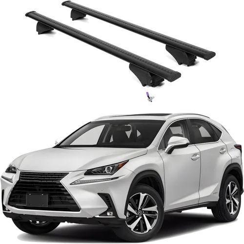Vista 9 de ERKUL Barras transversales para techo de 220 libras para Kia EV9 2024-2026 GT-Line Barras transversales de aluminio con bloqueo antirrobo