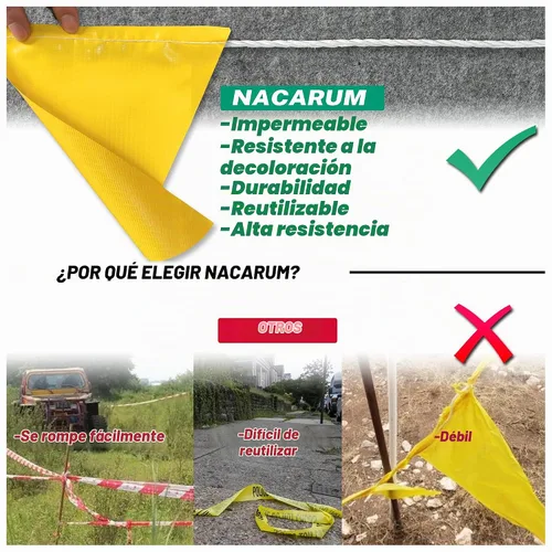 Vista 2 de Bandera de banderín con texto en inglés "No Parking", naranja fluorescente, ideal para estacionamientos y áreas al aire libre 【37 pies】