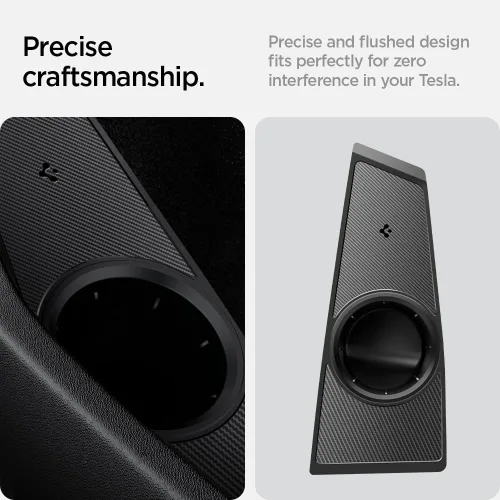 Vista 4 de Spigen J1772 Adaptador de Carga Puerta Dock para Todos los Tesla Model 3