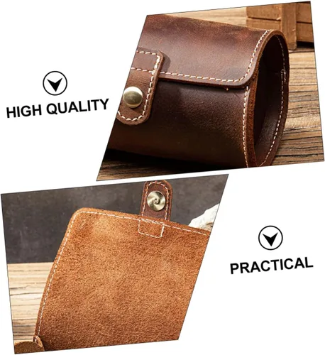 Vista 3 de Holibanna 3 unids 2 caja de reloj de viaje caja reloj soporte reloj reloj vitrina relojes para hombre contenedor de almacenamiento reloj organizador