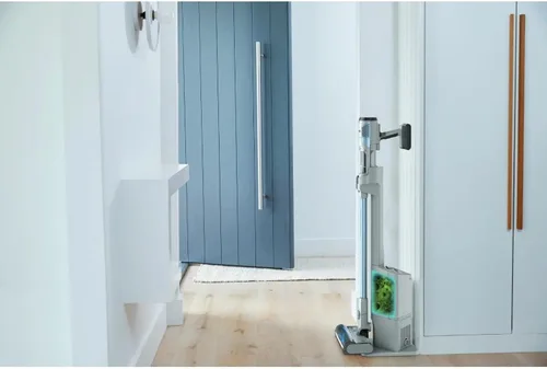 Vista 6 de Shark Sistema de Detección, Limpieza y Vaciado Automático - Aspiradora Inalámbrica Ligera con Filtro HEPA, Accesorio Manual Portátil, Herramienta