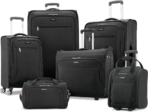 Vista 7 de Maleta Samsonite Ascella X Softside Negro 131985-1041
