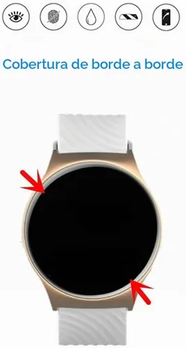 Vista 4 de Protector de pantalla compatible con reloj inteligente 120