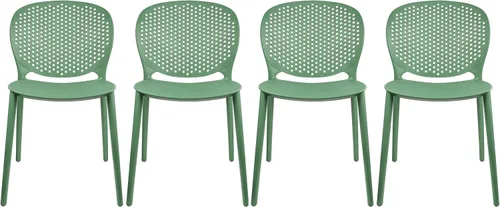 Vista 12 de 2xhome Juego de 2 sillas de comedor para patio Silla auxiliar moderna apilable para piscina al aire libre Plástico resistente a la intemperie