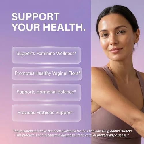 Vista 2 de Clean Nutraceuticals VBiotic - Probiótico vaginal para mujer, gotas líquidas Cranberry Uva Ursi Cola de caballo D-Manosa Prebióticos Caléndula
