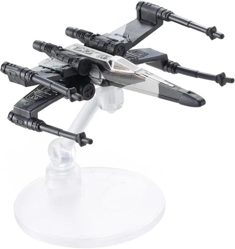 Vista 11 de Hot Wheels Star Wars Rogue One nave espacial, Darth Vader TIE Advanced X1