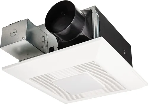 Vista 10 de Panasonic WhisperFit Retrofit - Ventilador de techo para montaje en el baño, 50-80-110 CFM, FV-0511VF1