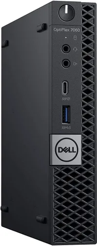 Vista 2 de Dell Optiplex 7060 Micro MFF Desktop PC Intel i7-8700T 6-Cores 2.40GHz 32GB DDR4 Nuevo 1TB M.2 NVMe SSD WiFi BT HDMI Nuevo Teclado y Ratón Windows
