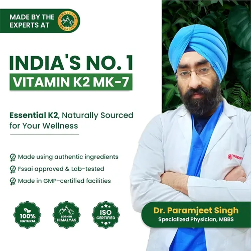 Vista 7 de Himalayan Organics Organics Suplemento de vitamina K2 a base de plantas apoya una salud ósea y cardíaca más fuerte - 120 cápsulas vegetales