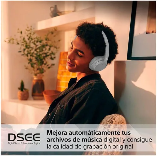 Vista 6 de Sony WH-CH720NW Auriculares inalámbricos Bluetooth con cancelación de ruido, micrófono integrado, hasta 35 horas de duración de la batería y carga