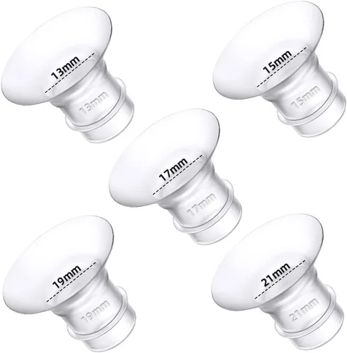 Vista 19 de Insertos de brida para Medela, Spectra, protectores/bridas de 24 mm, copas portátiles Willow compatibles con TSRETE, CPPSLEE, extractor de leche