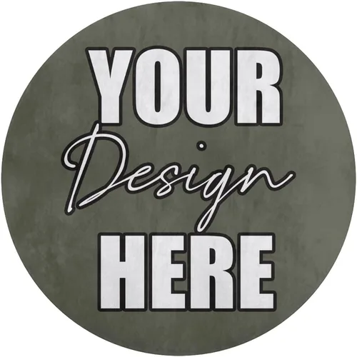 Vista 82 de Alfombra redonda personalizada para añadir tu propio texto/imagen/logotipo/foto, tapete antideslizante personalizado para puerta, alfombra de área