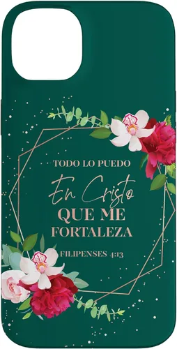 Vista 15 de Regalos Mujer Cristiana Español Versículos de la Biblia Español Funda para iPhone 17