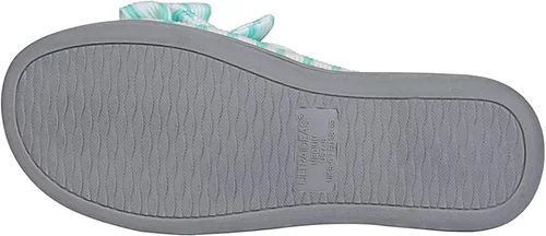 Vista 5 de ULTRAIDEAS - Pantuflas de espuma viscoelástica para mujer, con puntera abierta y correa ajustable, pantuflas de meter sin agujetas para mujer, forro
