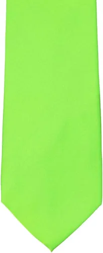 Vista 490 de tiemart Corbata de color sólido para hombre Longitud estándar