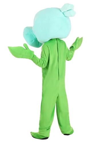 Vista 6 de Disfraz Enterizo de Planta Lanzaguisantes de Plants vs. Zombies para Niños Multicolor