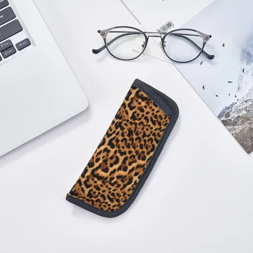 Vista 6 de Giinly Estuche para gafas de sol para gafas de sol, bolsa suave, funda delgada para gafas portátiles