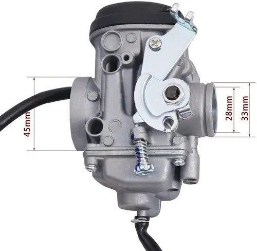 Vista 2 de Estrangulador eléctrico para Yamaha YJM125 YB125 para YZF XTZ125 para YBR para YB para XTZ 125 Motor YBR125 Carburador de motocicleta 125CC Sistema