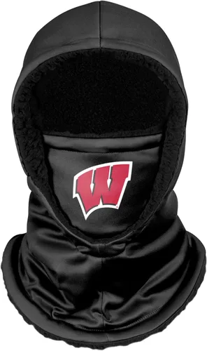Vista 30 de FOCO NCAA womens Ncaa Team Logo Hooded Gaiter Balaclava Face Cover Negro
