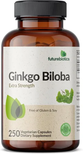 Vista 11 de Futurebiotics Ginkgo Biloba Extra Strength Apoya la función cerebral y soporte de memoria, 120 cápsulas vegetarianas