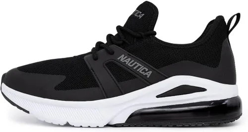Vista 2 de Nautica Tenis deportivos para hombre Air Cushion con cordones Calzado deportivo ligero y cómodo para uso diario y entrenamiento de fitness