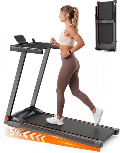 Vista 10 de 5% Incline Walking Pad Treadmill, 300LB Capacity Folding Treadmills for Home, Walking pad with Handle bar, 3.0 HP Quiet Dual Cushion System