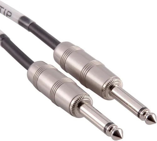Vista 2 de Seismic Audio SA-Y83 3 pies 1/4" TRS macho a doble 1/4" TS Y cable divisor - Cable de interfaz