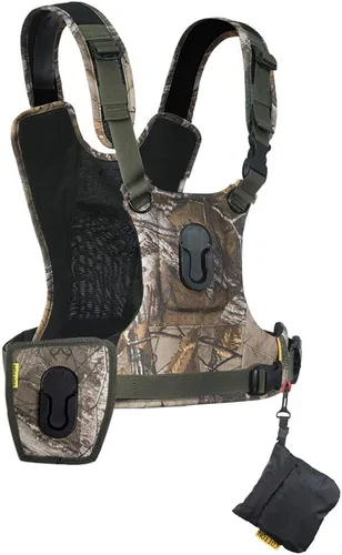 Vista 10 de Cotton Carrier CCS G3 Sistema de arnés de cámara para una cámara, camuflaje, 1 cámara