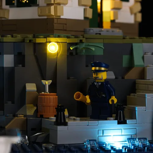 Vista 8 de Kyglaring Kit de luces LED compatible con Lego 21335, accesorios de iluminación para ideas del hogar, faros motorizados, solo luces