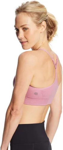 Vista 2 de C9 Champion sostén sin costuras, de apoyo medio, para mujer