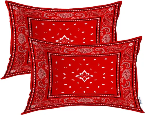 Vista 103 de Batmerry Fundas de almohada de bosque de arce otoñal, casas de sillas de madera, hojas amarillas, fundas de almohada decorativas, impresión digital