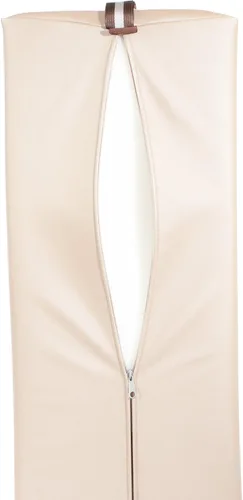 Vista 4 de Master Massage Cojín de masaje semicircular de 9"x26" - Crema