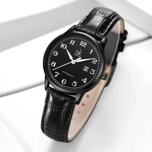 Vista 5 de Gosasa Reloj clásico para mujer, analógico, de cuarzo, con calendario, impermeable, para negocios, para mujer