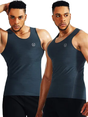 Vista 5 de NELEUS Paquete de 3 camisetas de compresión Dry Fit para hombre